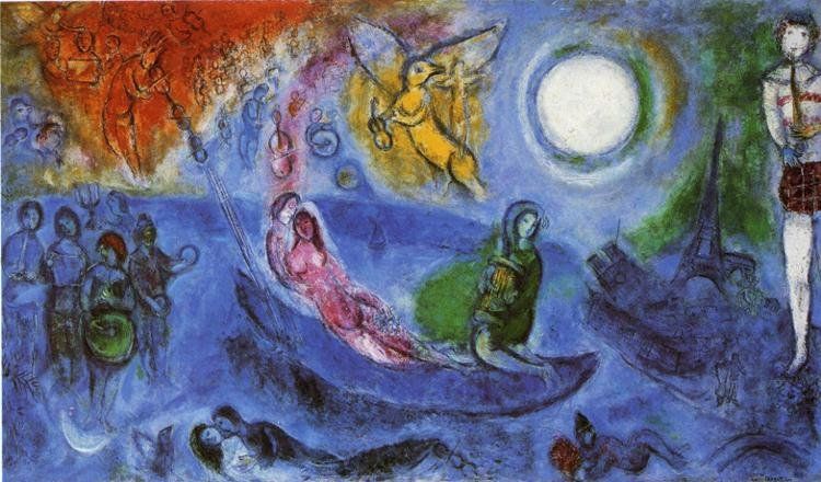 Marc Chagall The Concert